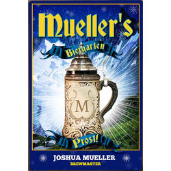 Brewmeister Personalized Metal Sign