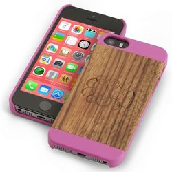 Pink Wood iPhone 5 Case