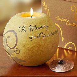 In Loving Memory Comfort Candle with Lid