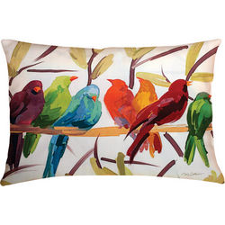 Flocked Together Pillow