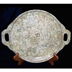 Decorative Fossil Coral Marble Tray