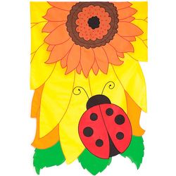 Sunflower Ladybugs Estate Flag