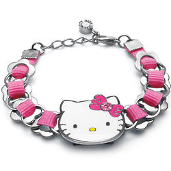 Hello Kitty Ribbon Charm Bracelet