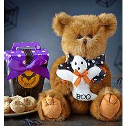 Beary Spooky Bearington Bear with Cookies