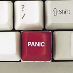 Panic Button Computer Key