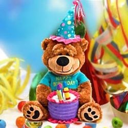Brownie the Happy Birthday Bear Stuffed Animal