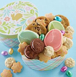 Easter Treats in Oval Gift Box
