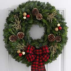 22" Holiday Glam Wreath