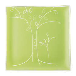 Personalized Tree Anniversary Plate