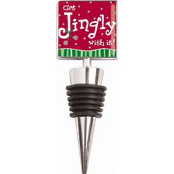 Get Jingly with It Wine Stopper