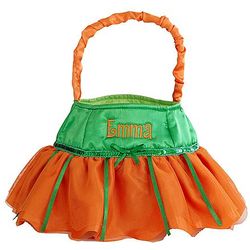 Personalized Pumpkin Princess Treat Sack