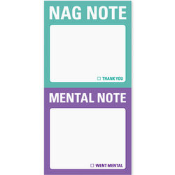 Nag and Mental Note Mini Sticky Notes