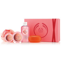 Small Pink Grapefruit Bath and Body Gift Box