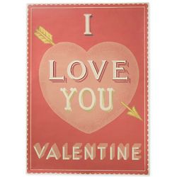 I Love You Valentine Poster