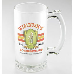 Personalized Longdrive Frosted Sports Mugs