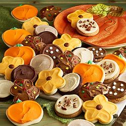 Buttercream Frosted Fall Cookie Assortment