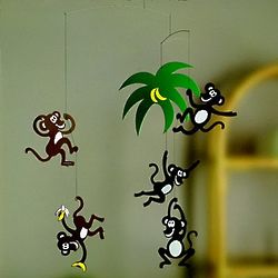 Monkey Tree Mobile