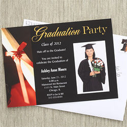 Capture The Moment Graduation Invitations