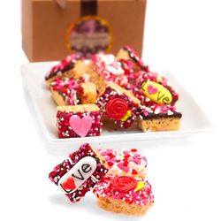 Valentine's Day Krispie Treats Gift Box