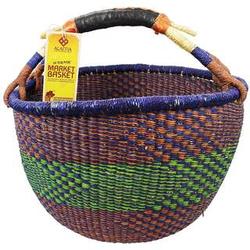 Handwoven Savanna Grass African Market Basket