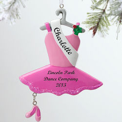 Personalized Ballerina Ornament