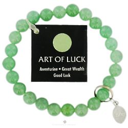 Art of Luck Great Wealth Aventurine Beaded Bracelet
