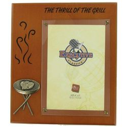 Thrill of the Grill Picture Frame