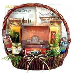 It's a Guy Thing Snacks and Sausages Gift Basket
