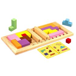 Katamino Family Pentominoes Wooden Puzzle And Strategy Game