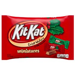 8 Ounce Bag of Mini Holiday Kit Kat Candies