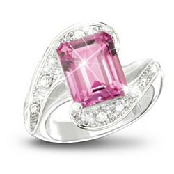 Passion Pink Topaz Ring