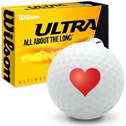 Heart 8 Ultimate Distance Golf Balls