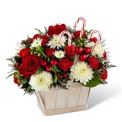 Candy Cane Lane Bouquet of Flowers