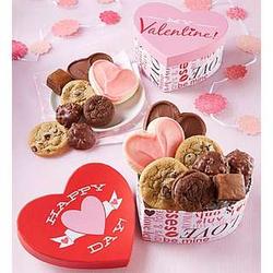 Valentine's Day Sweet Treats Heart-Shaped Gift Tin