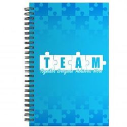 Teamwork Puzzle Spiral Notebook