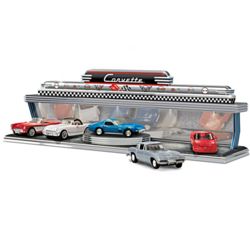 Corvette - America's Sports Car Diecast Cars with Lit Display