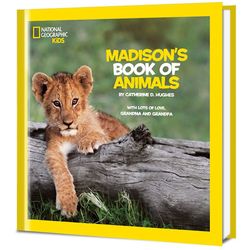 Personalized Little Kids Book of Animals