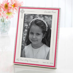 First Communion Personalized Engraved Frame