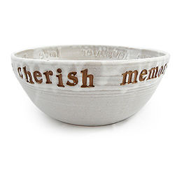 Handmade Ceramic Celebration Bowl