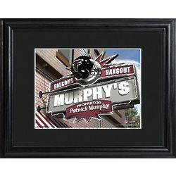 Personalized Atlanta Falcons Pub Sign Print