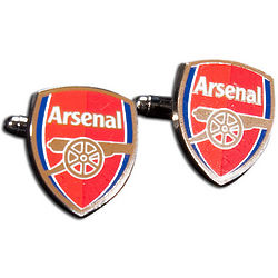 Arsenal Color Crest Cufflinks