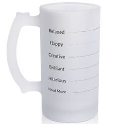 Beer Level Indicator Character Stein