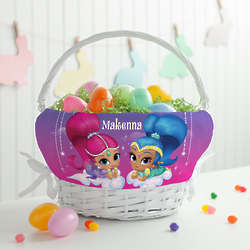 Personalized Shimmer and Shine Dazzling Duo Basket