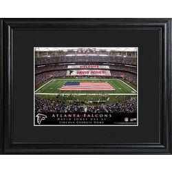 Personalized Atlanta Falcons Stadium Framed Print
