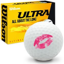 Kissy Lips Ultra Ultimate Distance Golf Balls