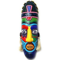 Rainbow Pirate Handcrafted Ceramic Mask