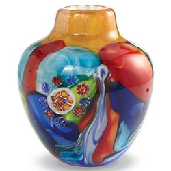 Fantasia Art Blown Glass Vase