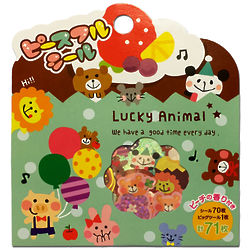 Kawaii Lucky Animal Sticker Pack
