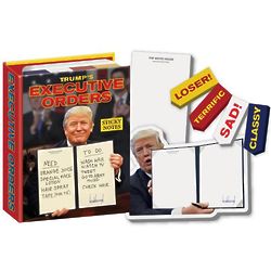 Trump's Executive Orders Sticky Notes Booklet