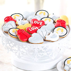 Anniversary Decorated Petite Cookies Gift Box